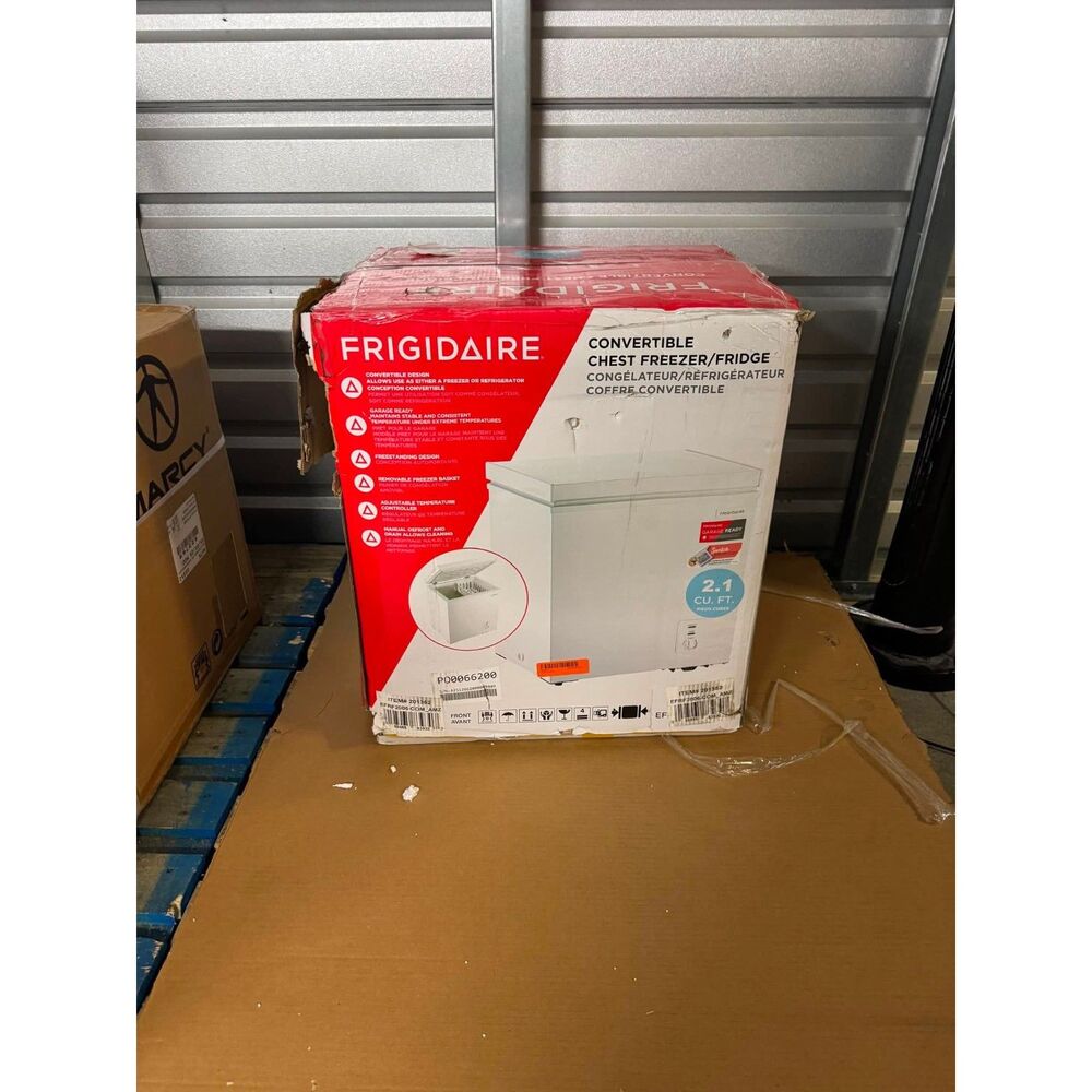 Frigidaire Dorm Mini Freezer 2.1-cu ft Chest Freezer - White
